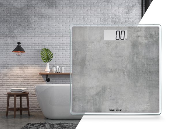 משקל אדם אפור דמוי בטון 'PWD Style Sense Compact 300 concrete