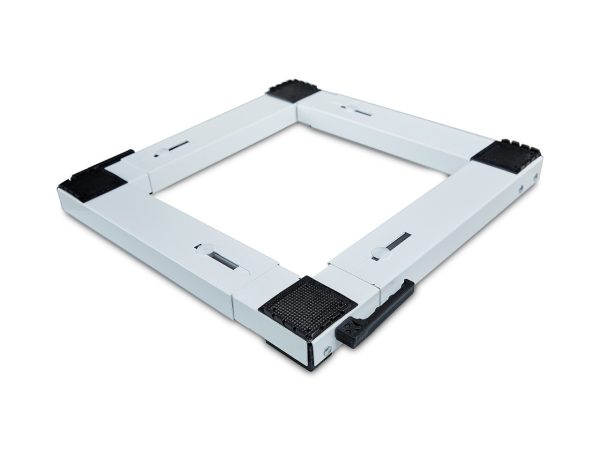 עגלה אוניברסלית למכונות כביסה ומייבשים ROLLER צבע לבן