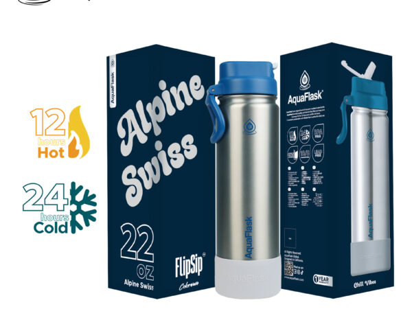 בקבוק שתייה תרמי FLIP SIP Colorwave נפח 650 מייל