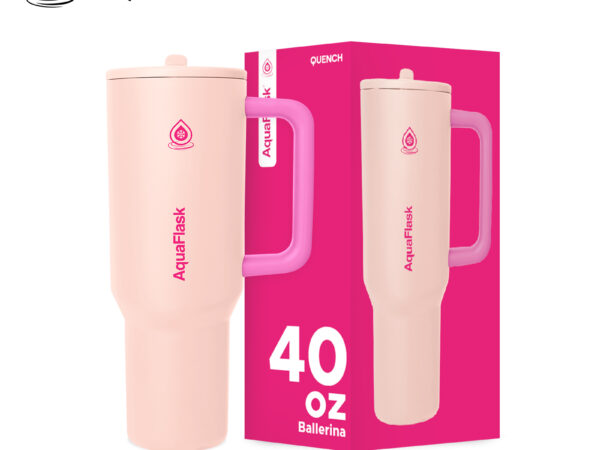 כוס שתייה תרמית QUENCH קוואנצ נפח 1,180 מייל