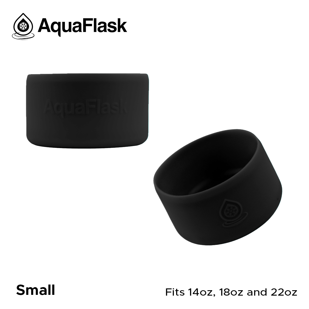 כוסית מגן מסיליקון BOOT מידה S לבקבוק AquaFlask – תמונה 14