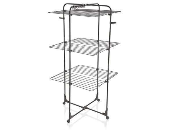 מתקן ייבוש כביסה מגדל 340 Classic Black