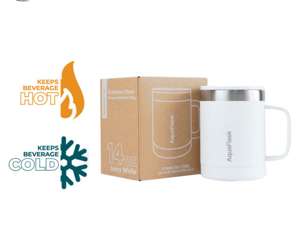 ספל שתייה תרמי Insulated Mug נפח 414 מ"ל
